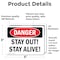 Signmission Safety Culture Sign, 5 in Width, Vinyl Decal, Rectangle OS-2PACK-DS-D-35-L-1883 - alternate 5